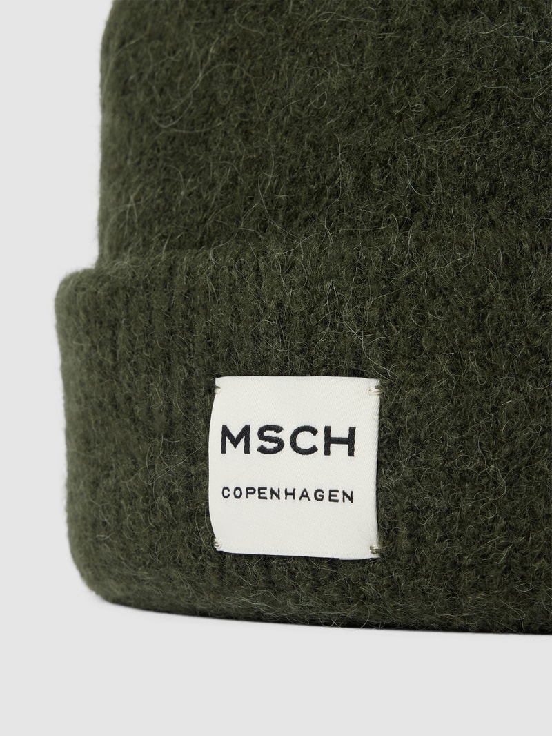Beanie mit Label-Patch Modell 'Hope' in bottle