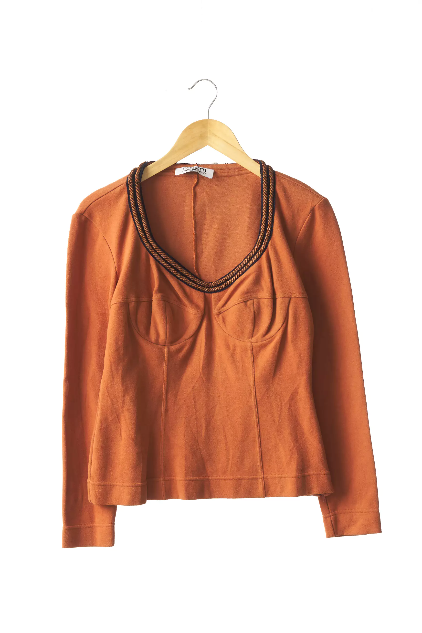 Alberta Ferretti Sweats Femme couleur orange