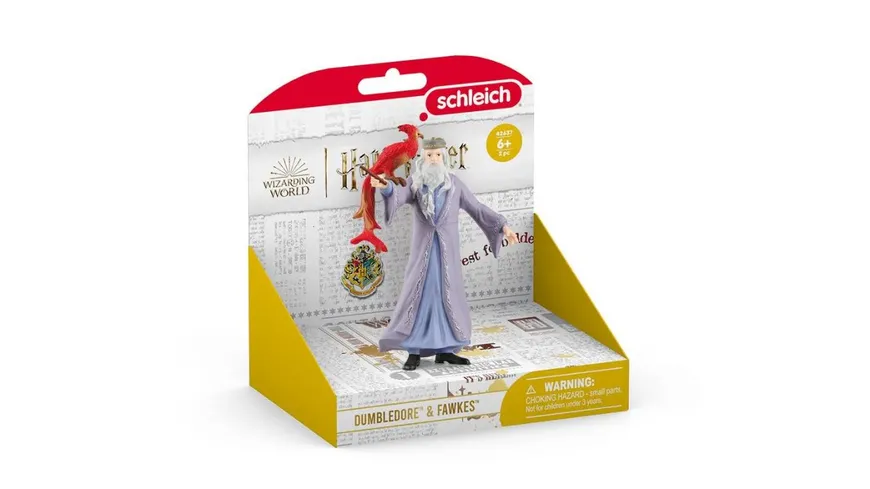 Schleich 42637 - Harry Potter - Dumbledore & Fawkes