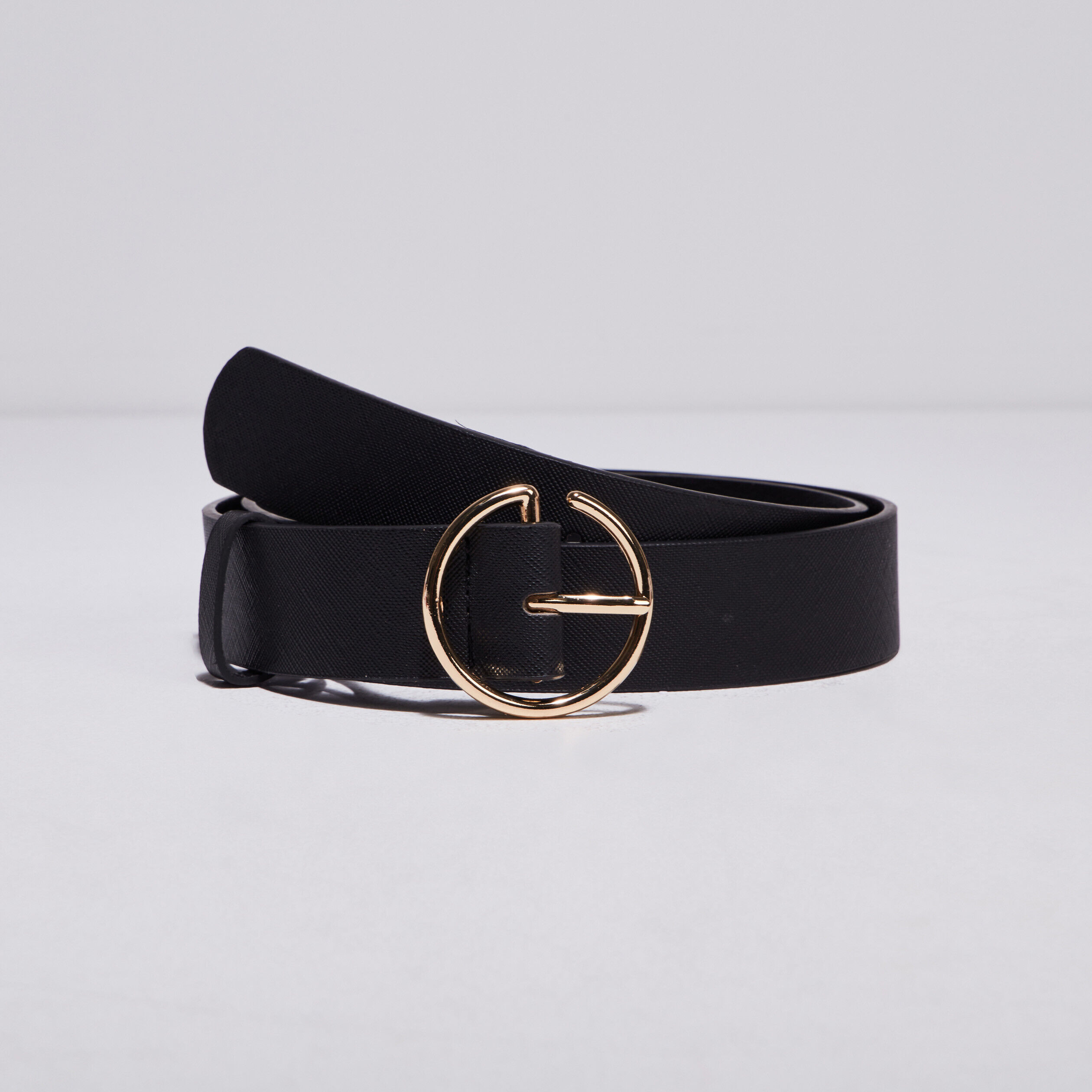 Ceinture avec boucle noir femme | Cache Cache