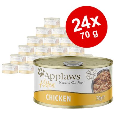 Sparpaket Applaws Kitten 24 x 70 g