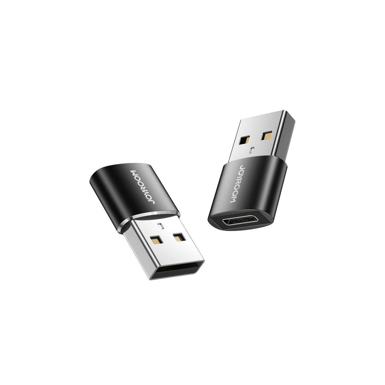 Joyroom Adapter USB Typ C (weiblich) auf USB (männlich) Adapter Schwarz (S-H152 Black)