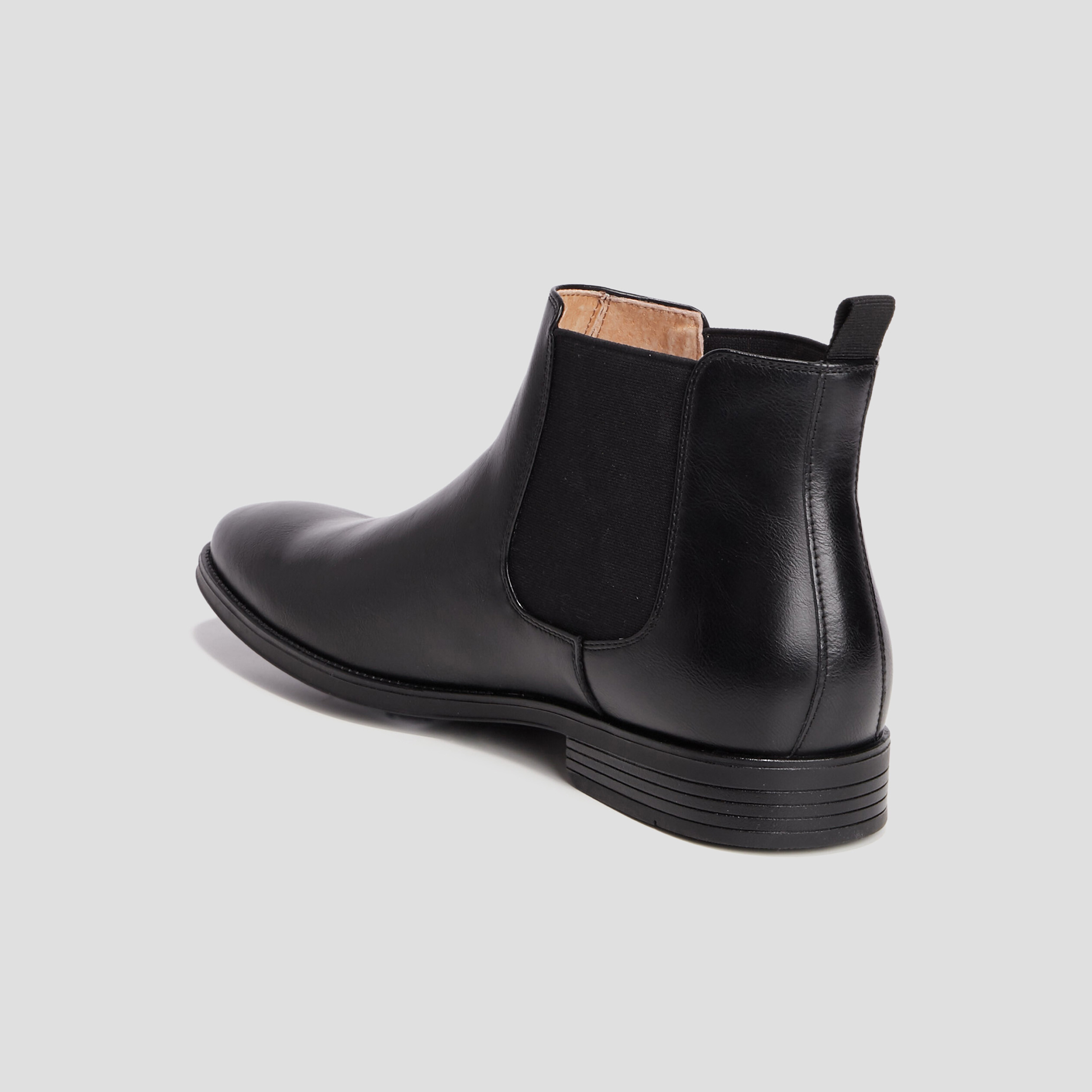 Bottines chelsea noir homme | La Halle