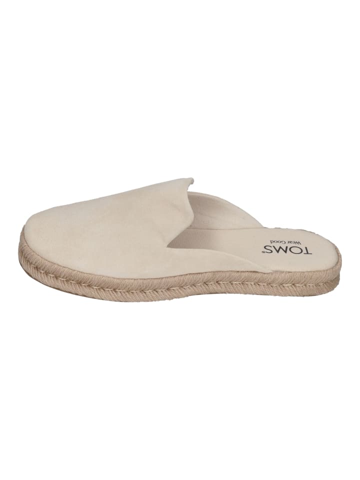 TOMS Espadrilles SANTIAGO MULE in natur günstig kaufen
