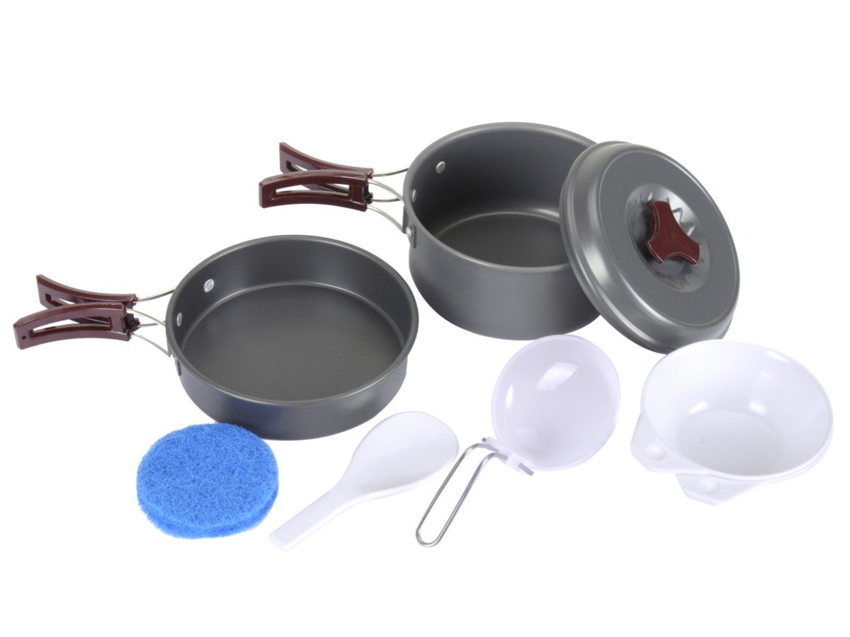 Bulin Camping Kochgeschirr Set 9-Teilig 1 Person