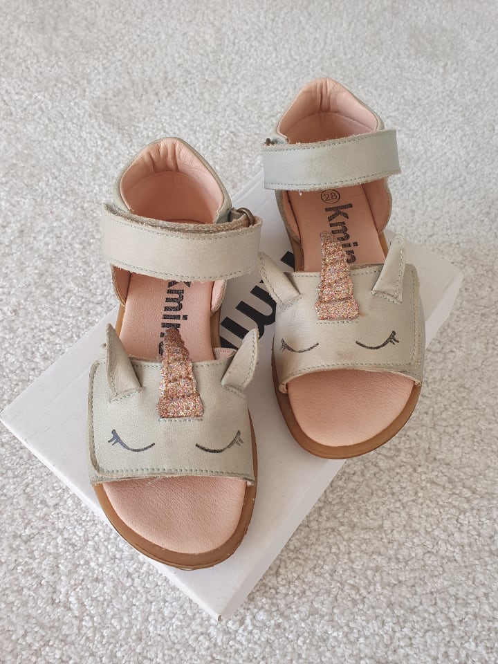 kmins Leder-Sandalen in Türkis günstig kaufen 28