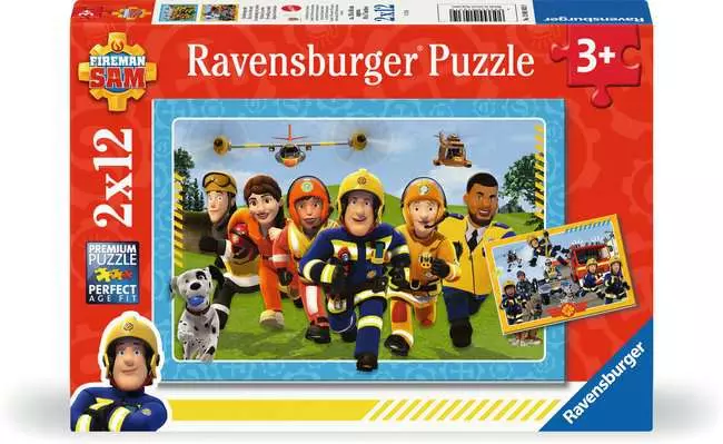 Kinderpuzzle ab 3 Jahren - Die Rettung naht - 12 Teile