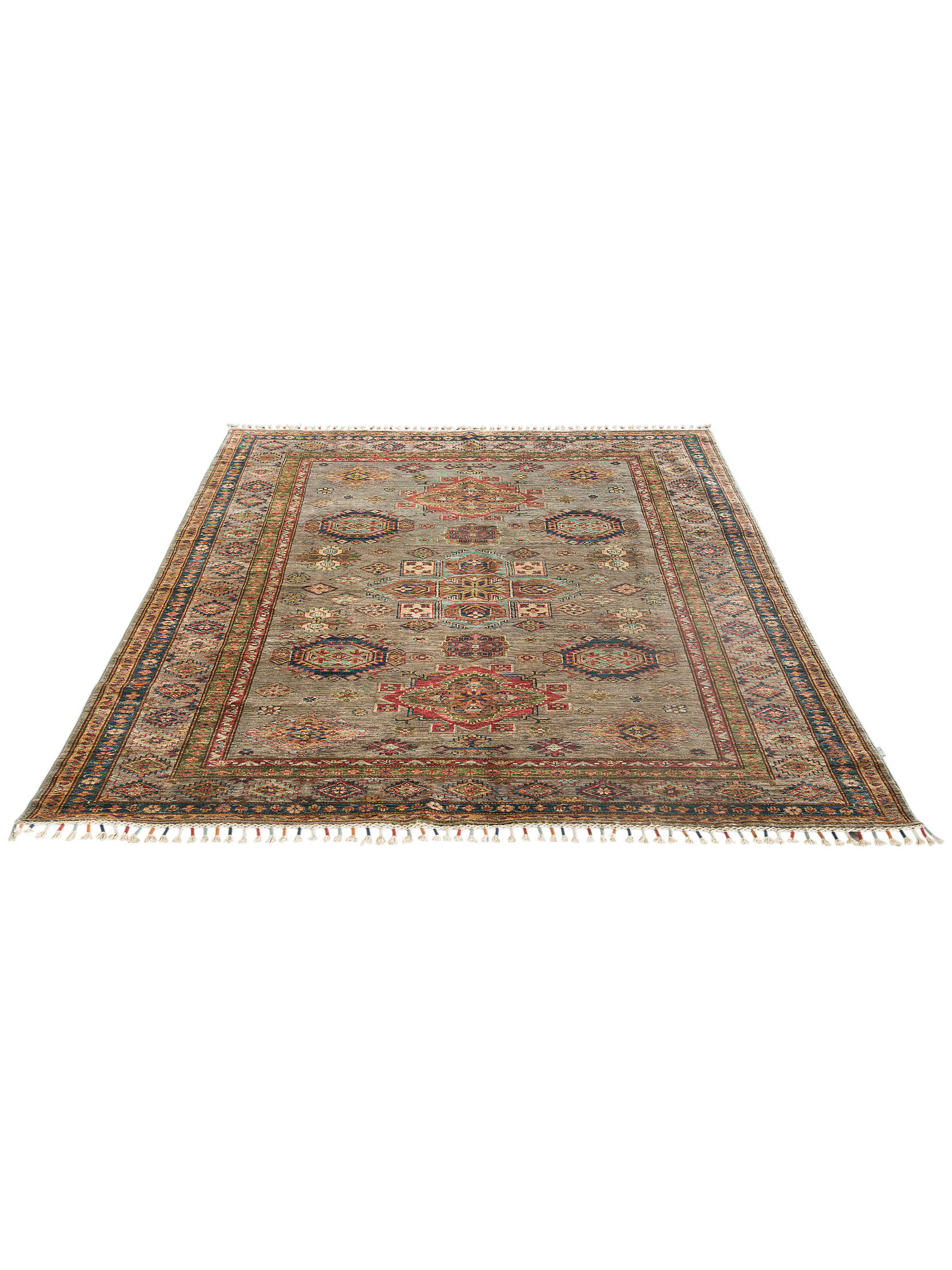 Kazak Ghazni ca. 170 x 243 cm, Unikat / Einzelstück