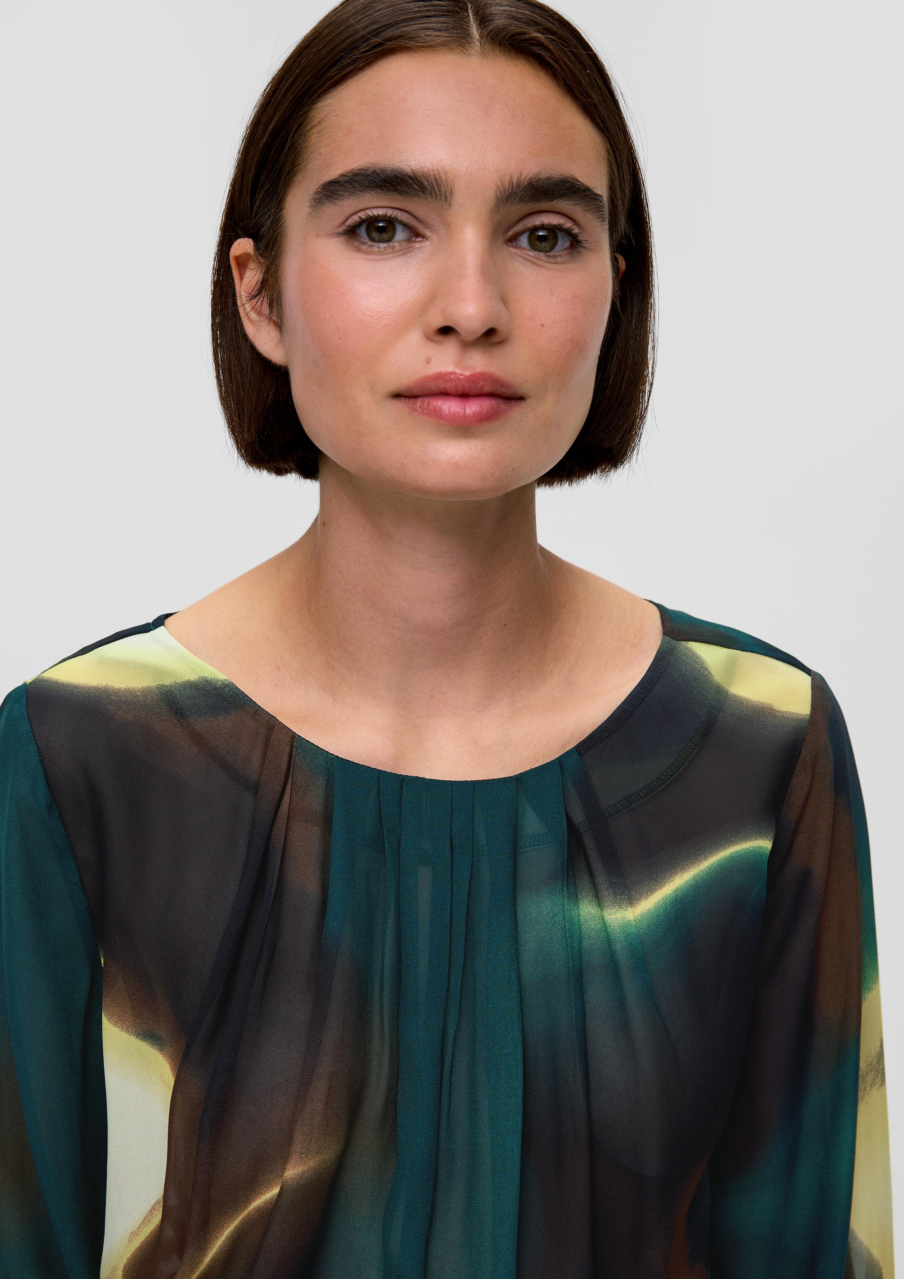 Chiffonbluse aus Viskose  2140461-99A3
