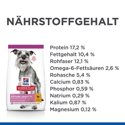 Hill's Science Plan Mature Adult 7+ Small & Mini Light mit Huhn