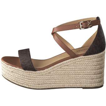 Michael Kors Serena Wedge Espadrille in braun