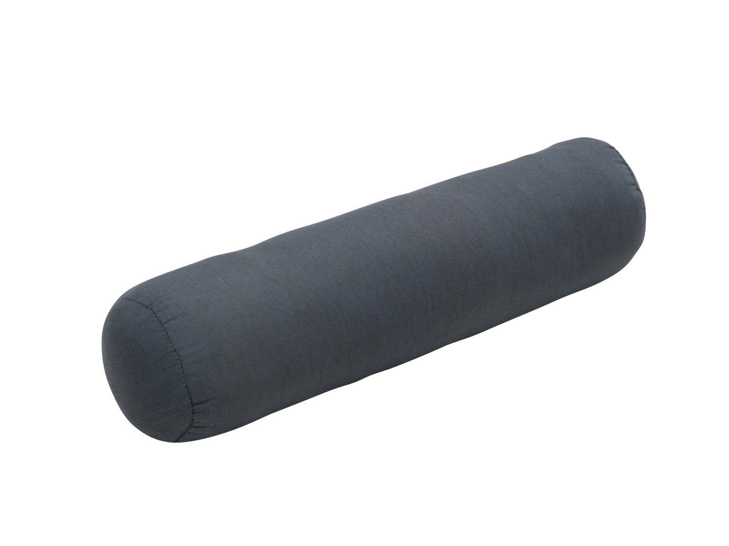 my Hamam Yogakissen Pilatesrolle Nackenstütze Yogakissen blaugrau, Nackenrolle angenehm, weich, unterstützend