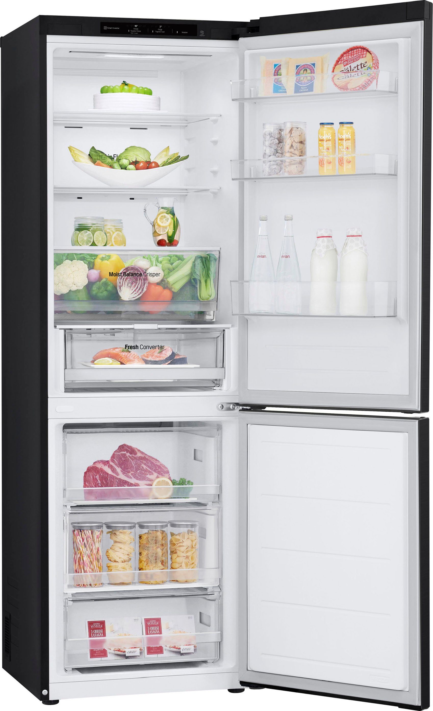 LG Kühl-/Gefrierkombination Serie 3 GBV3100CEP, 186 cm hoch, 59,5 cm breit