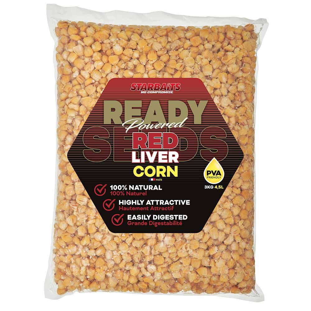 Graines Cuites Starbaits Ready Seed Red Liver Corn