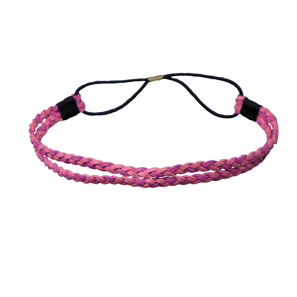 Comair Haarband rosa/lila zweifarbig