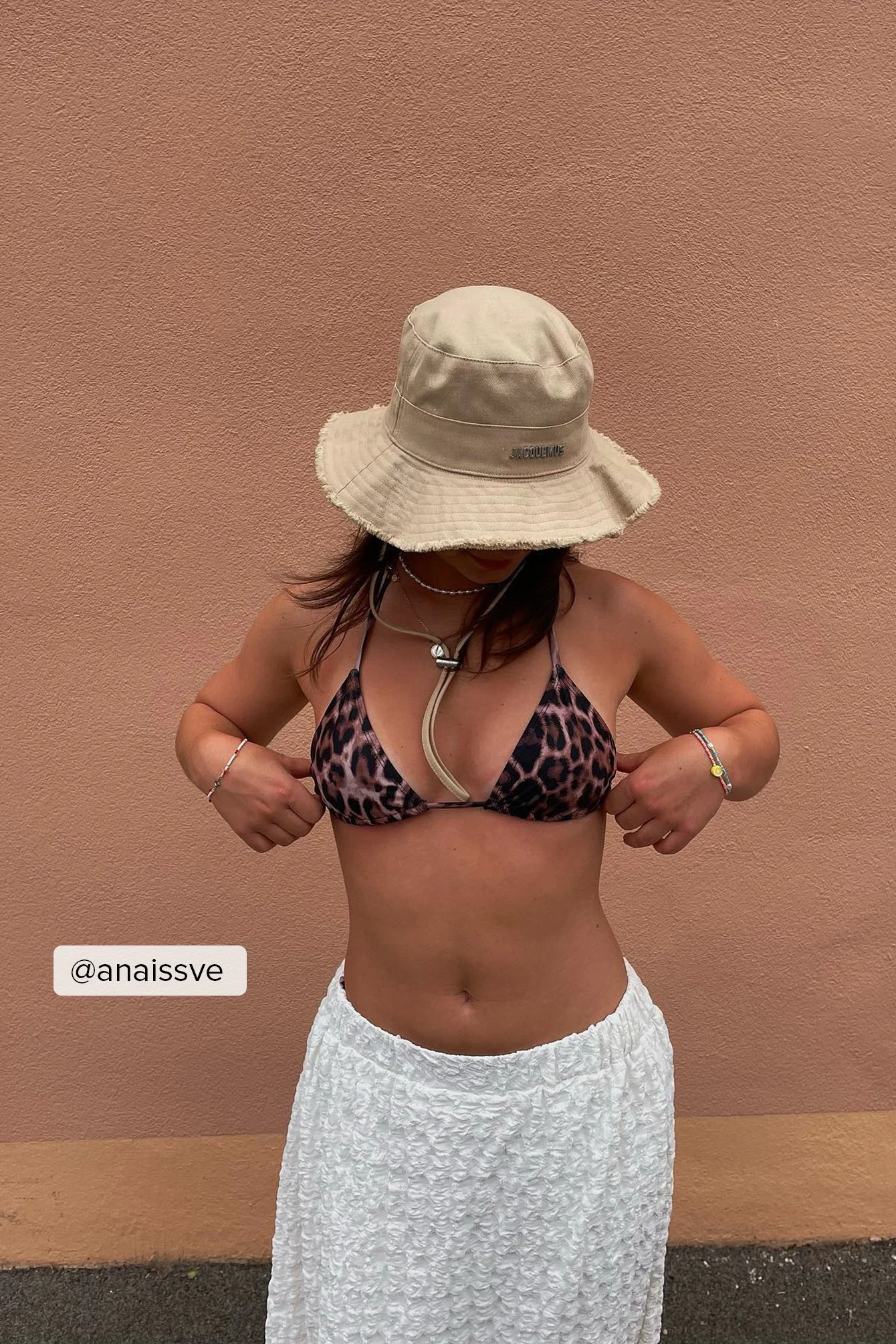 Gepolstertes Triangel-Bikini-Oberteil
