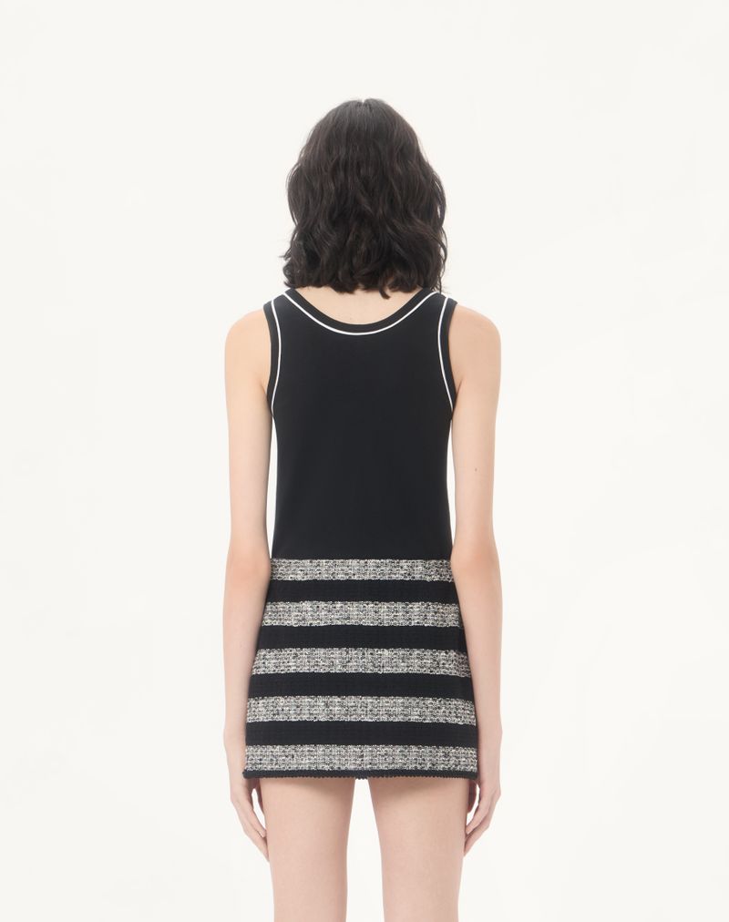 Blusa de malha de algodão
