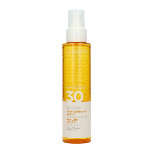 Clarins Solskydd Hår- och Kroppsoljespray SPF 30 150 ml