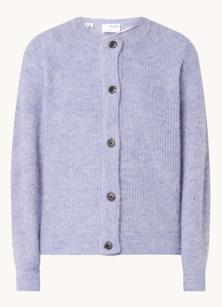 Un cardigan fin tricotat din amestec de lână, selectat de Lulu Women.