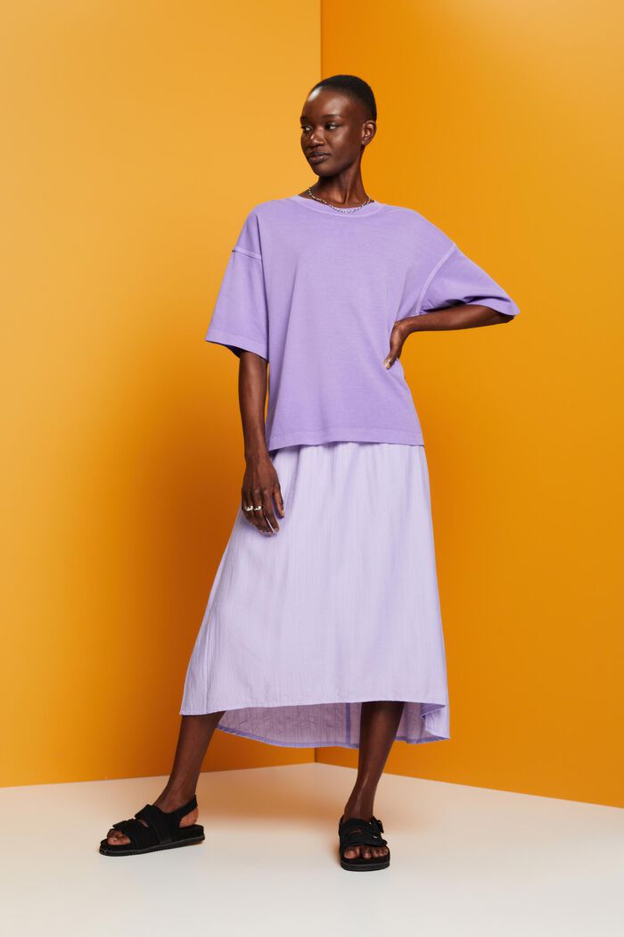 Oversize-T-Shirt aus Baumwolle