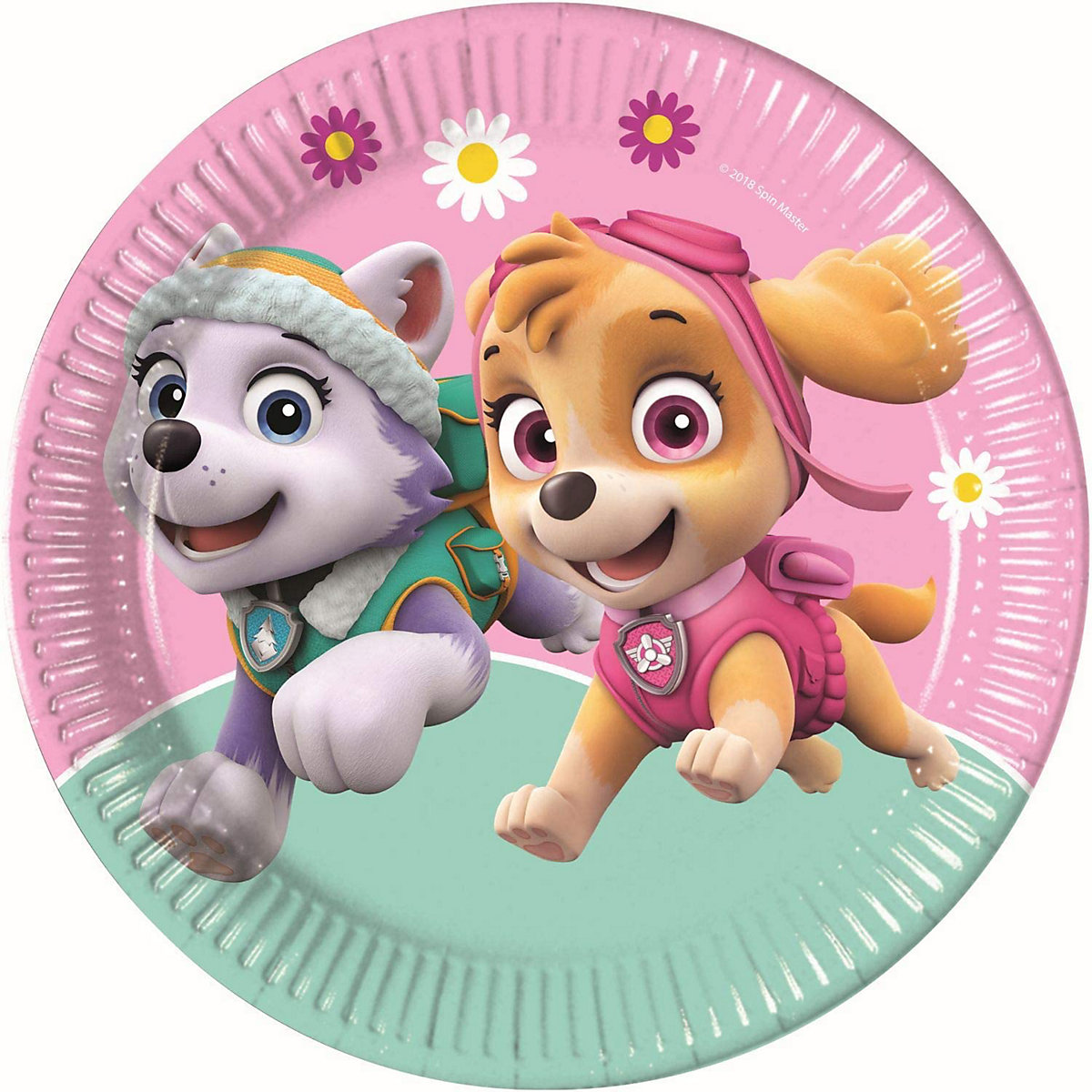 Kinderparty-Set Paw Patrol Skye - Kindergeburtstags-Set (68-teilig)