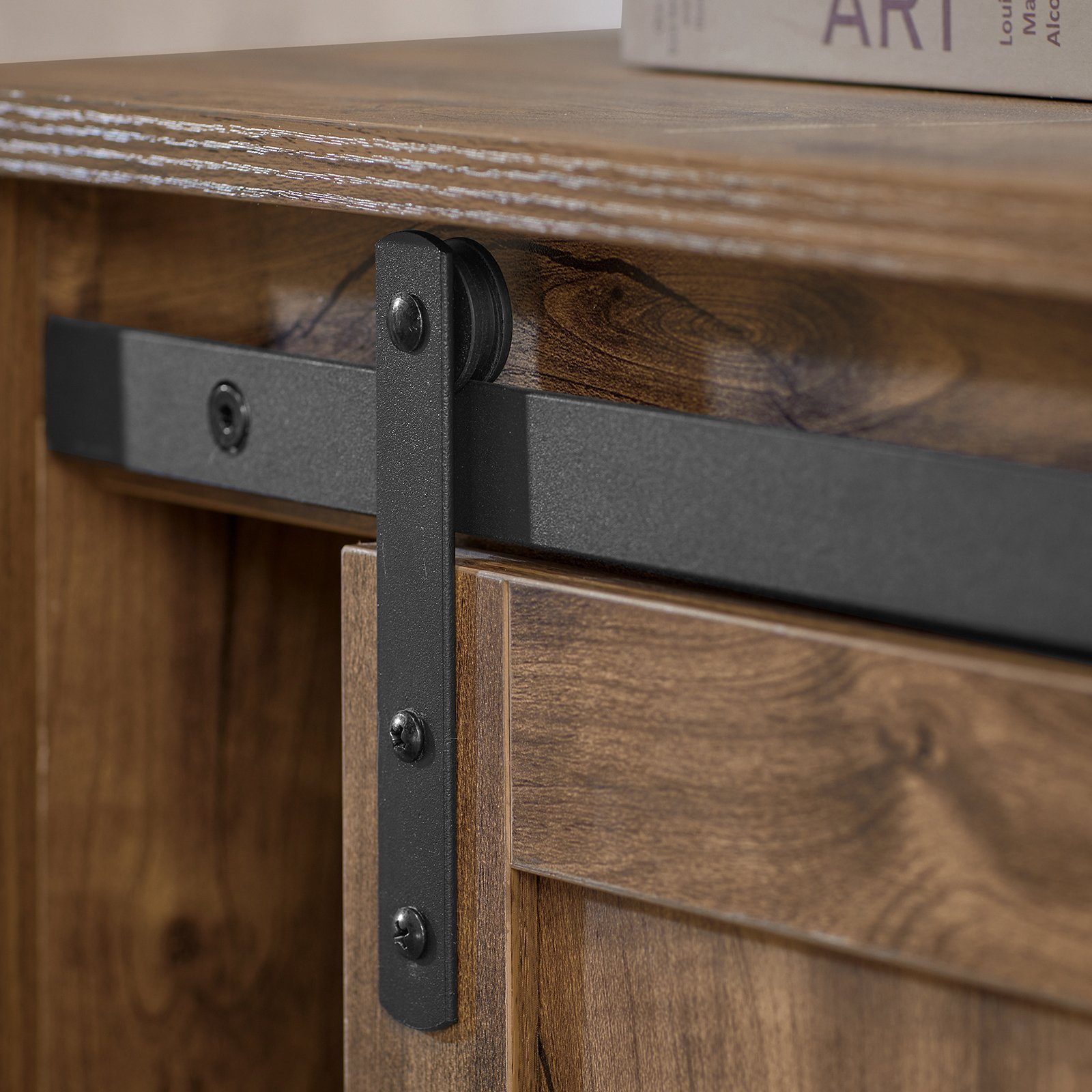 SoBuy Sideboard FSB59, mit Schiebetür Schuhschrank Küchenschrank Flurschrank Beistellschrank