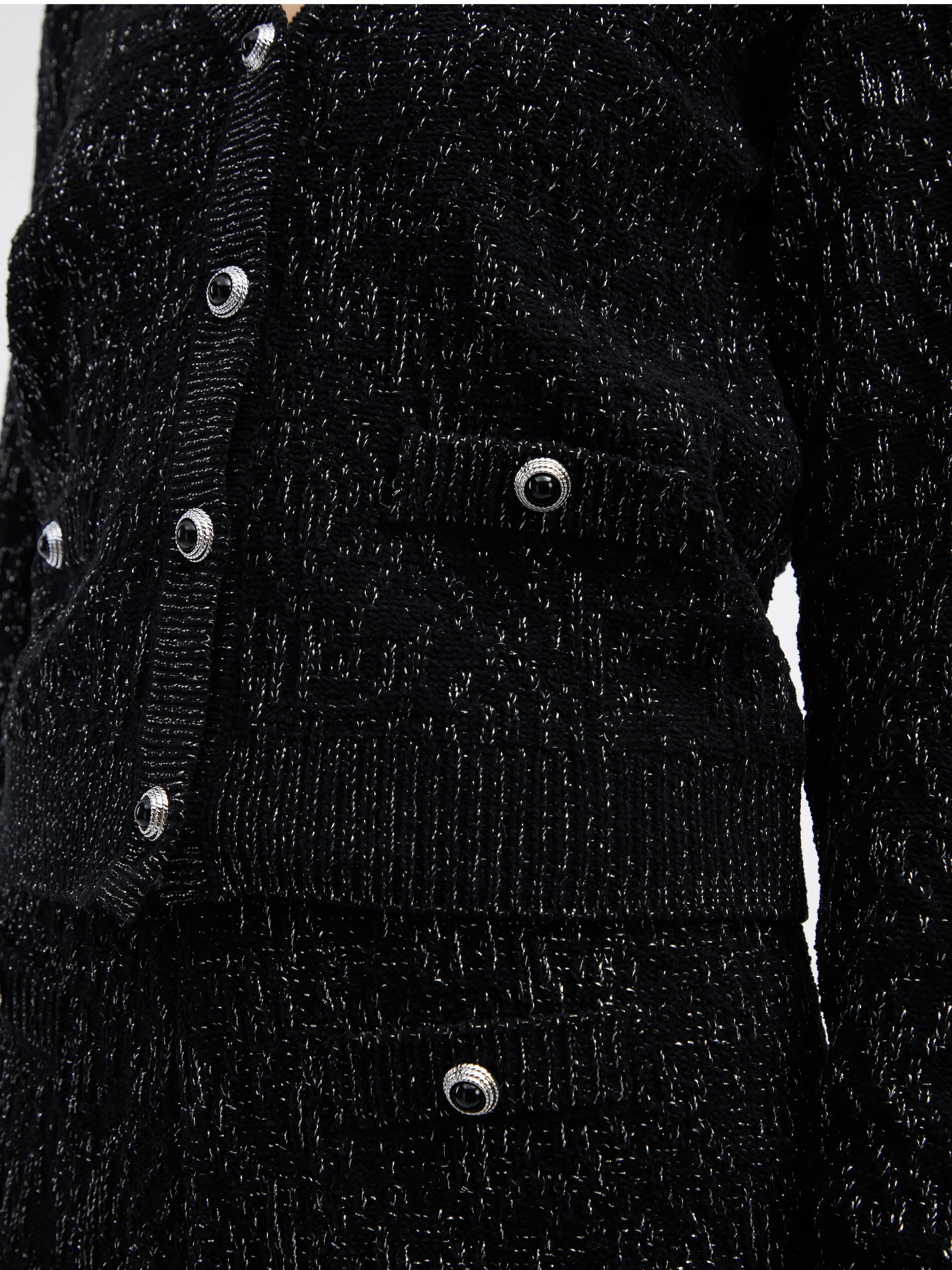 Schwarze Damen Strickjacke ORSAY