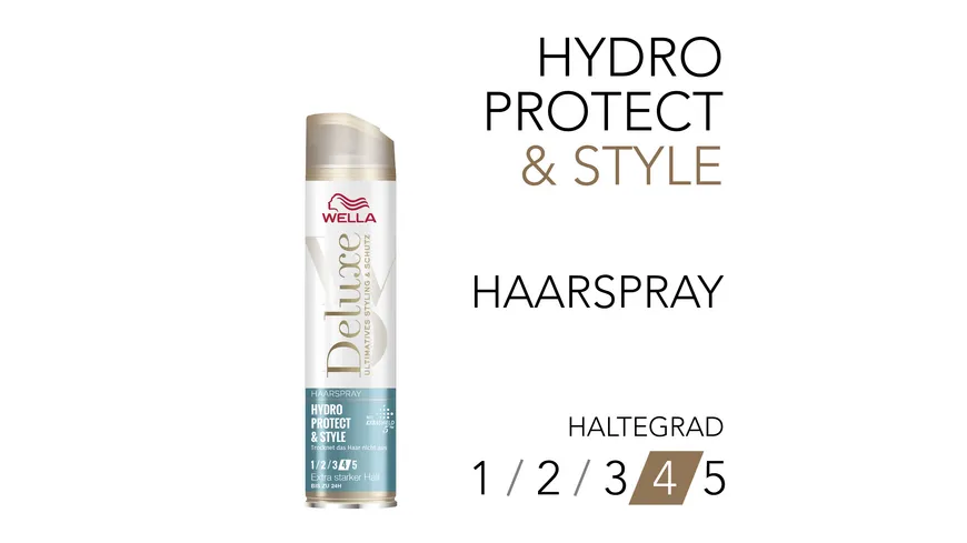WELLA Deluxe Haarspray Hydro Protect & Style Extra Stark 250 ml
