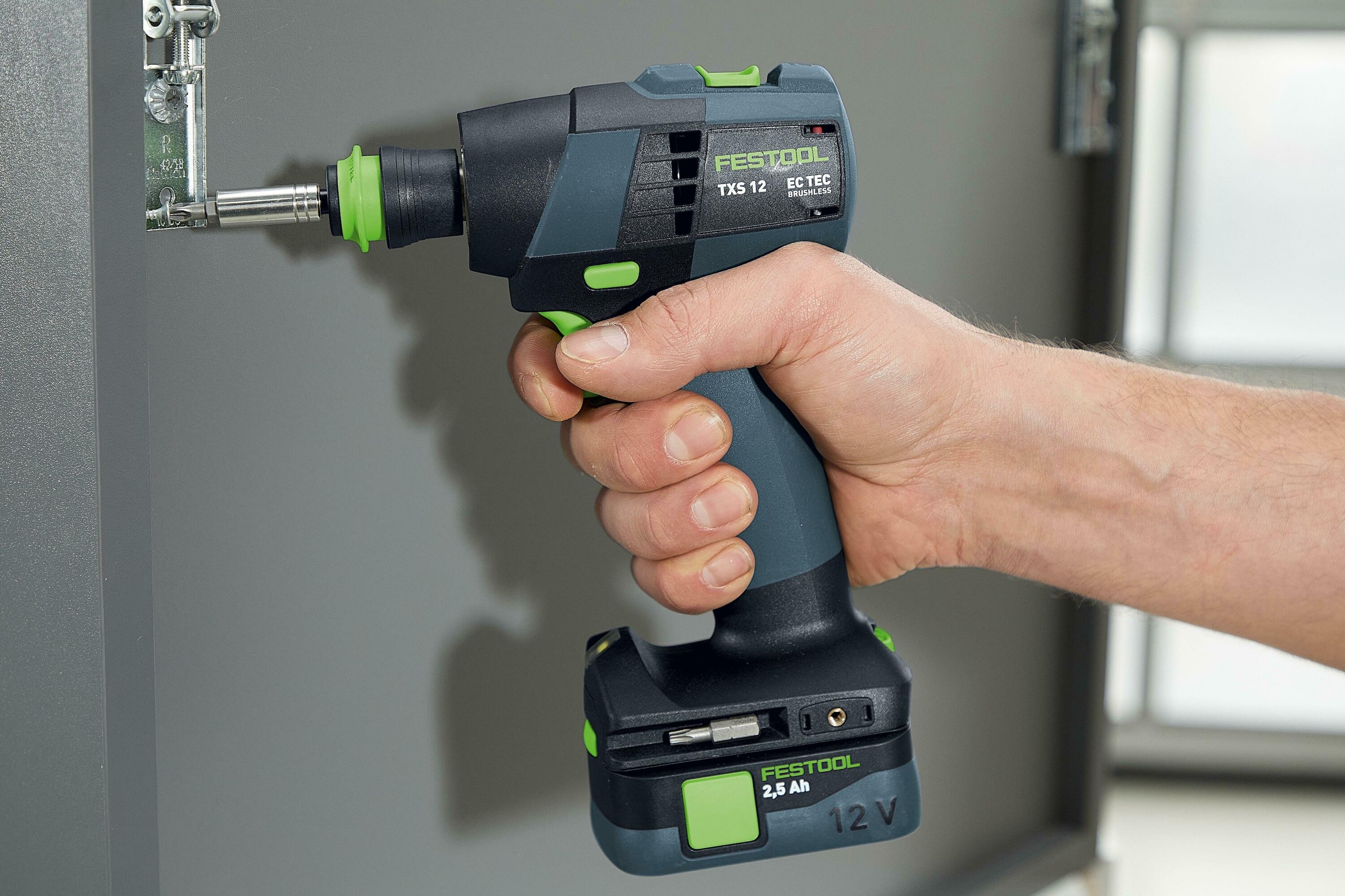 Festool 576873 Ασύρματο Δράπανο TXS 12 2.5-Plus 1x μπαταρία 12V 2.5Ah και φορτιστής σε θήκη