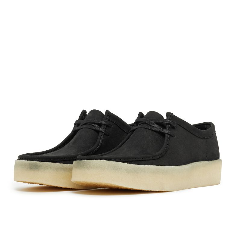Clarks Wallabee Cup black nubuck