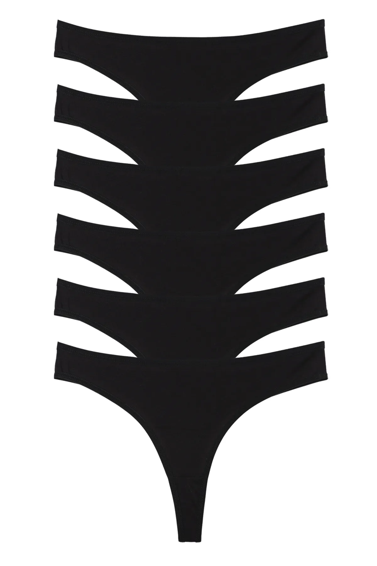 Sensu  6-teiliges brasilianisches Tanga-Set für Damen – KTS1169