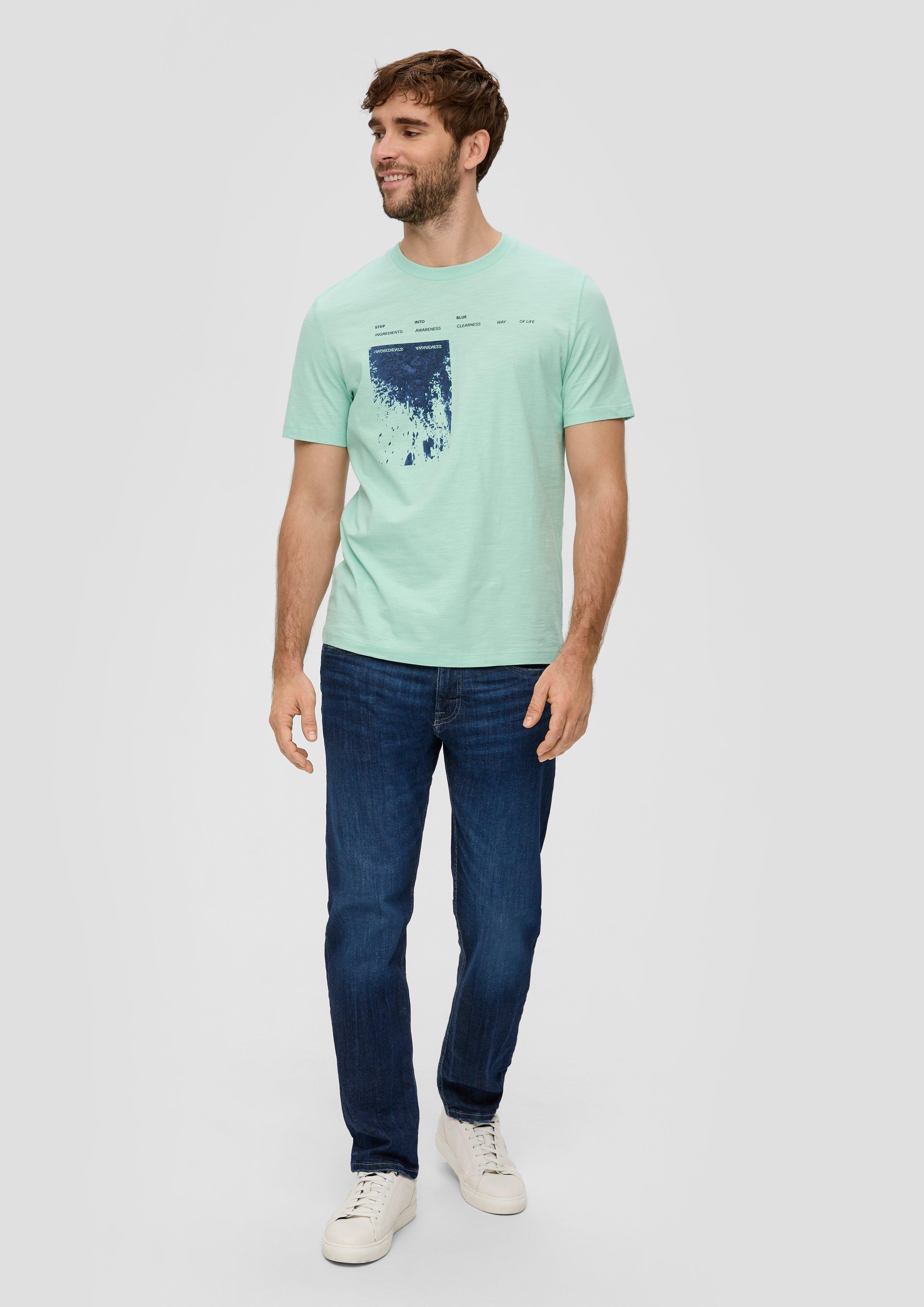 T-Shirt mit Rundhalsausschnitt  2143918-65D1