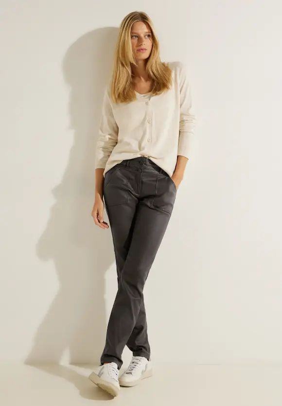 CECIL Coating Slim Fit Hose