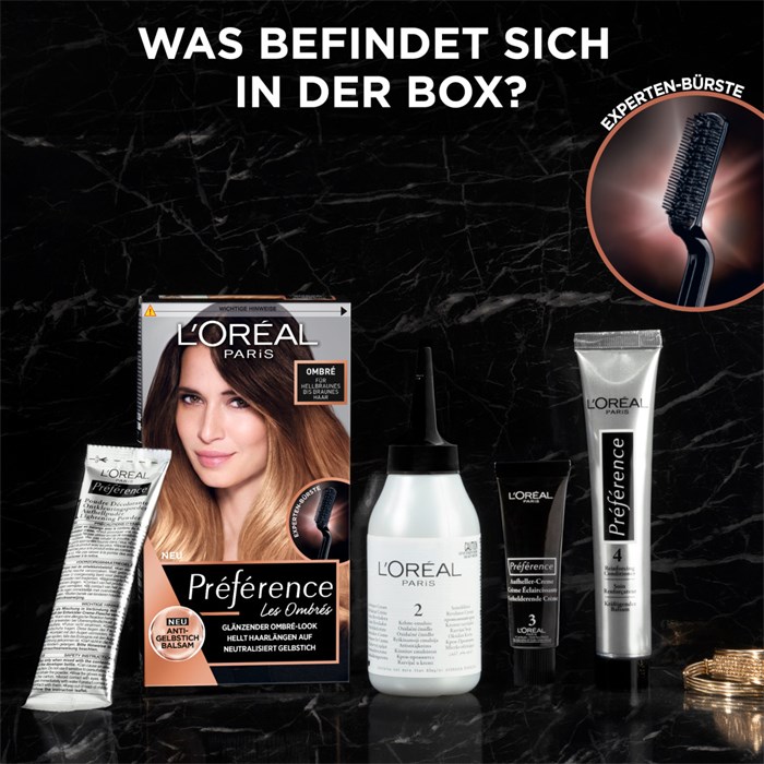 Glänzendes Ombré