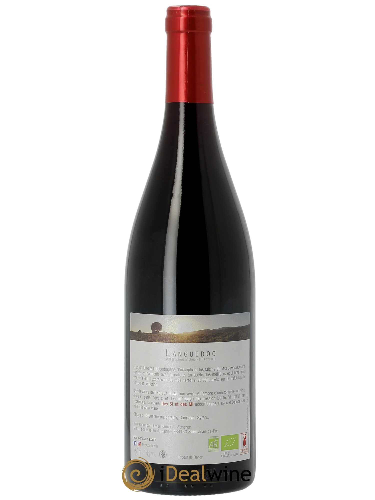 Languedoc Des Si et des Mi Mas Combarela  2021 - Lot de 1 Bouteille
