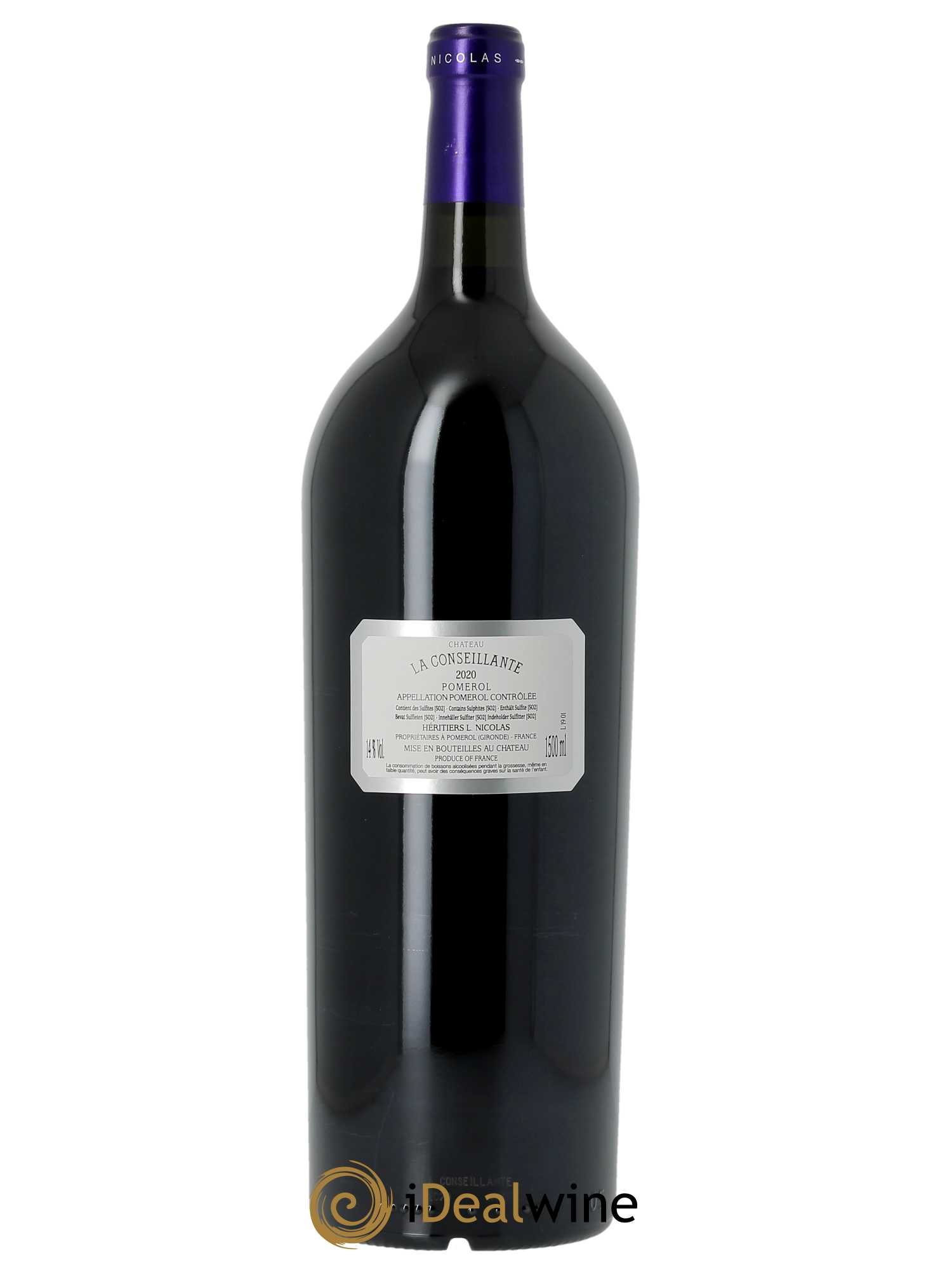 Château la Conseillante (CBO à partir de 6 MG) 2020 - Lot de 1 Magnum