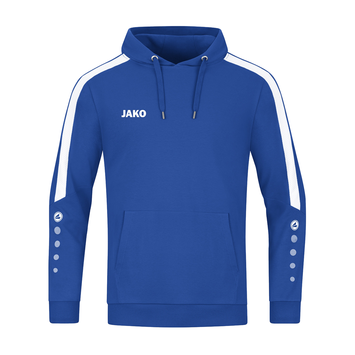 JAKO Power Hoody Damen Blau Weiss F400