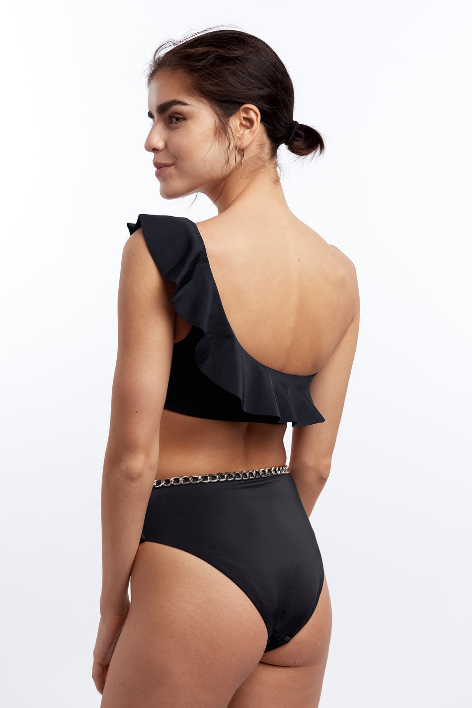 Nina bikini frill top