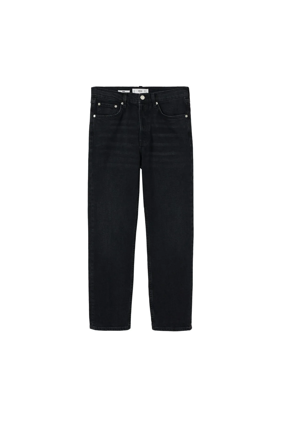 MANGO  Damenjeans aus schwarzem Denim 27091144