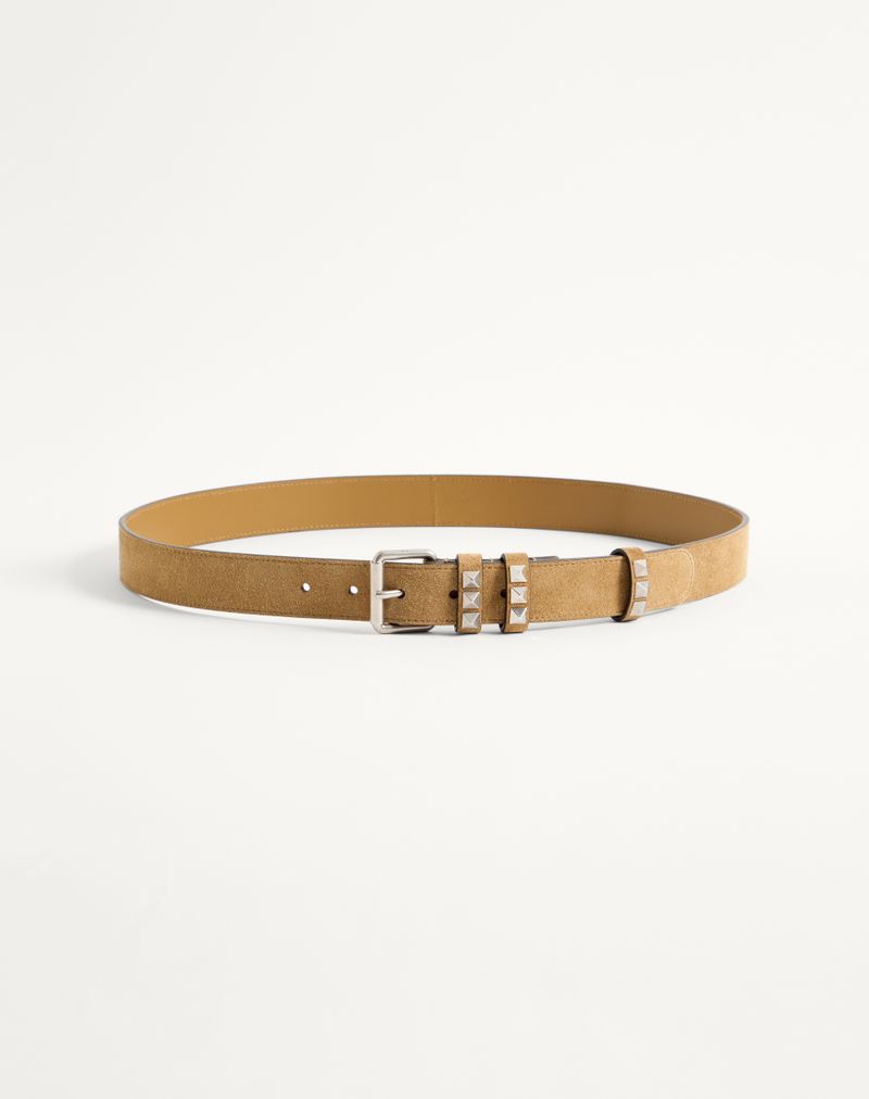 Valentino Garavani Rockstud Ruskindsbælte 30mm