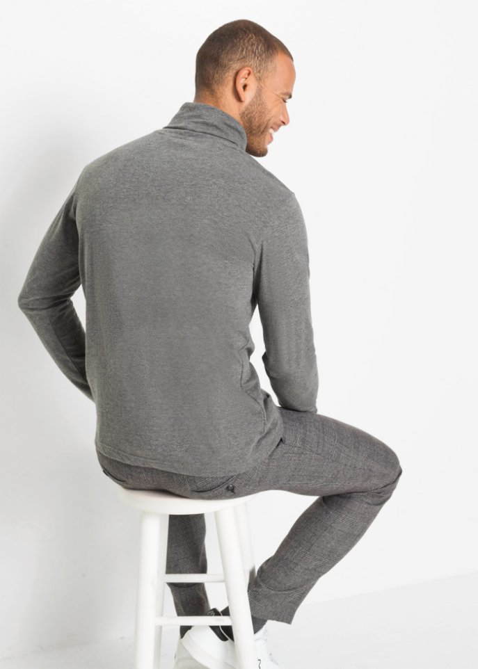 Langarmshirt m. Rollkragen (2er Pack)