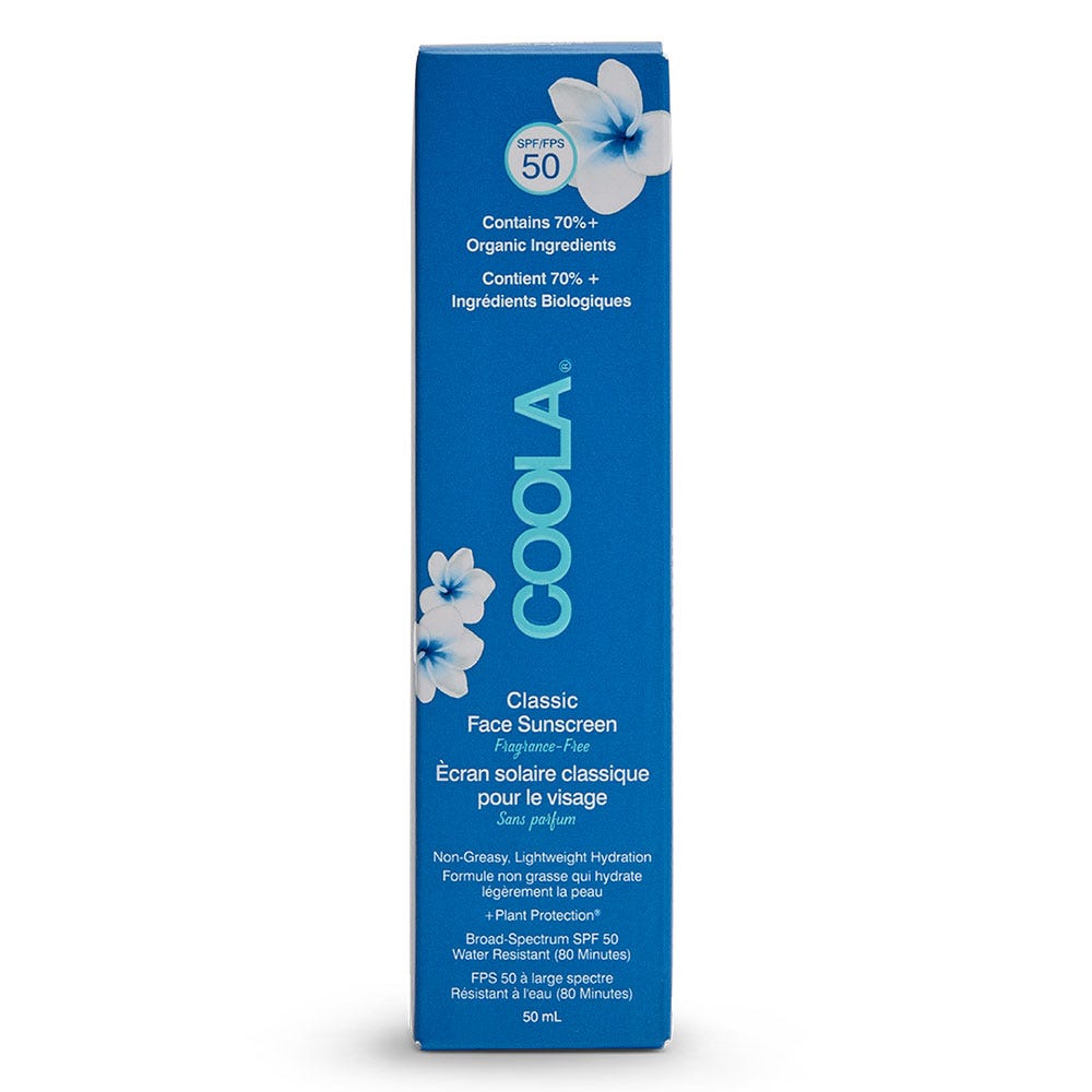 COOLA Classic SPF50 Face Lotion Fragrance-Free 50 ml
