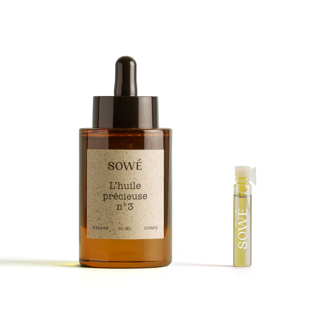 sowé botanic lab L'huile précieuse n°3 - CBD - Booster Detox - 50ml Huile visage et corps
