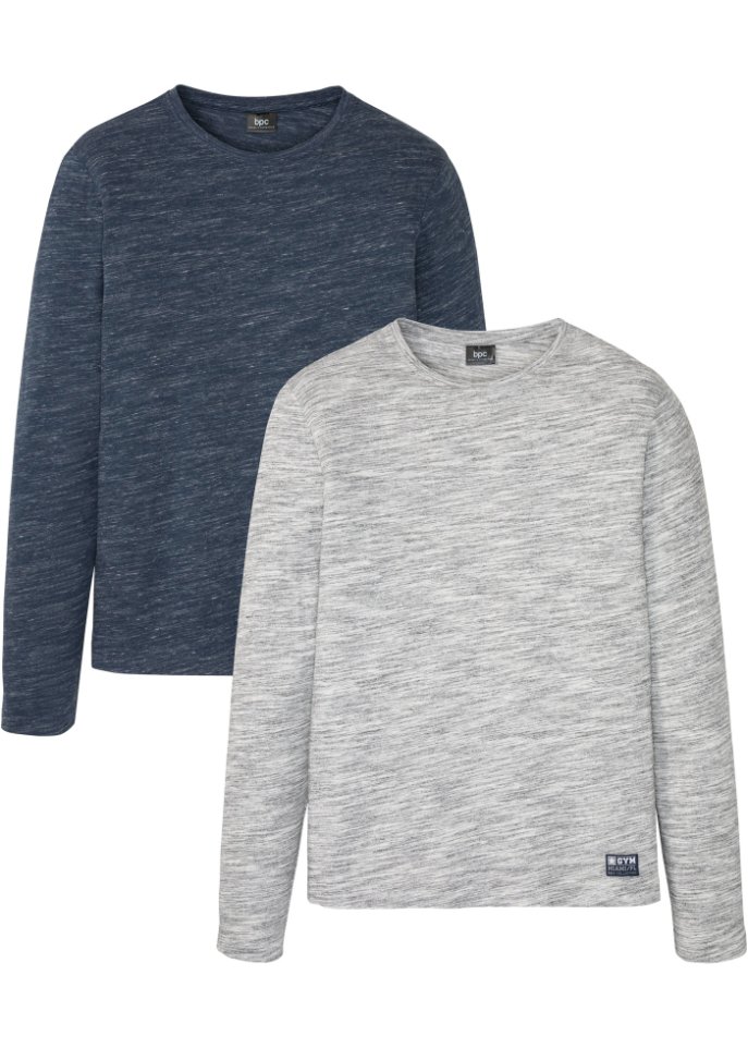 Langarmshirt (2er Pack)