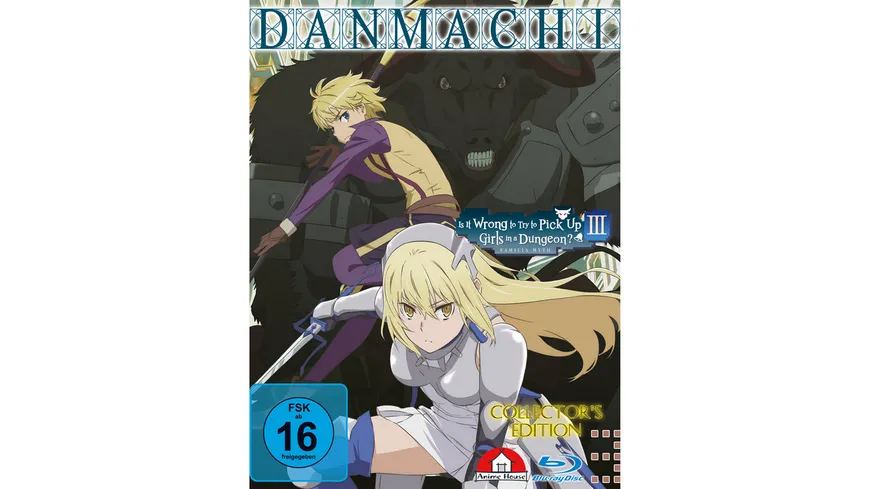 DanMachi - Is It Wrong to Try to Pick Up Girls in a Dungeon? - Staffel 3 - Vol.3 - Blu-ray - Limited Collector’s Edition