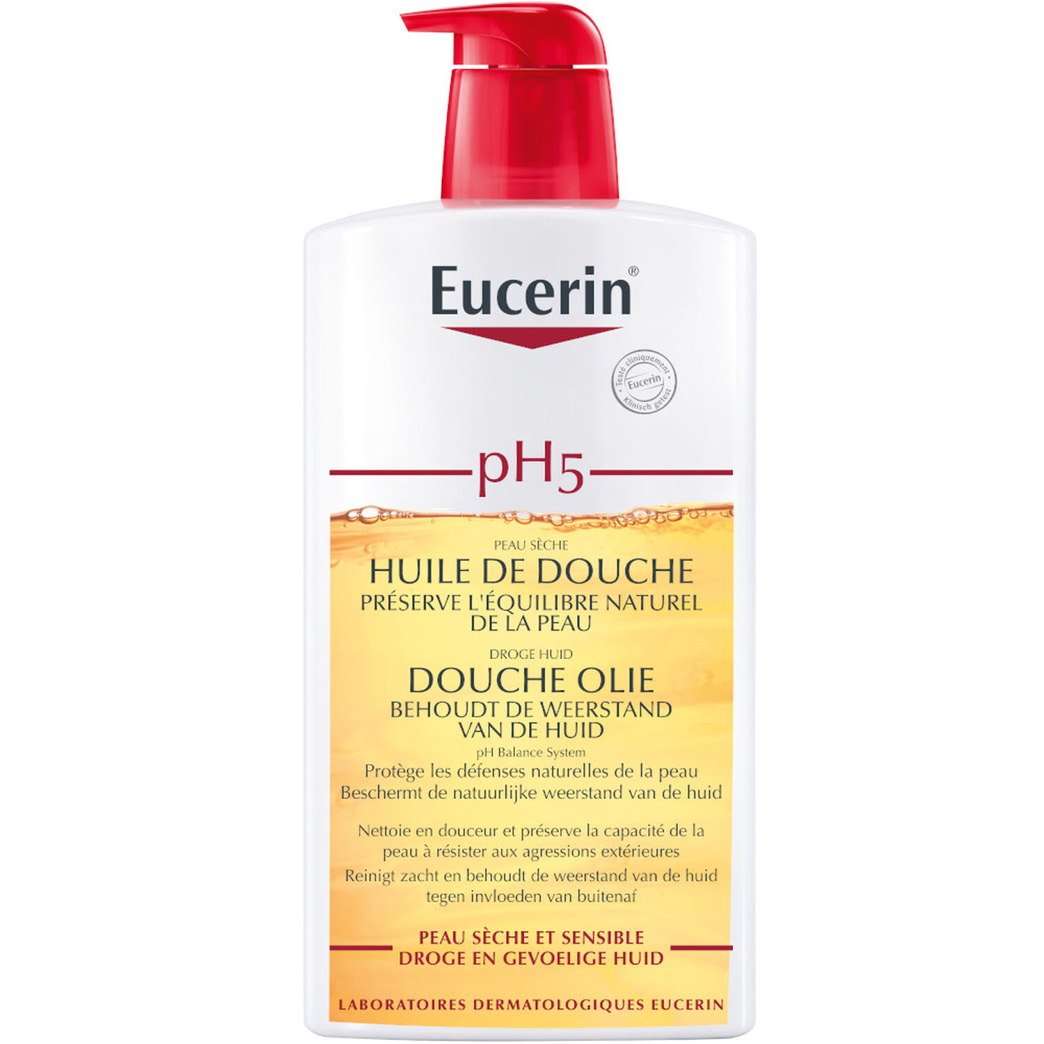 Eucerin pH5 Huile de Douche - Peau Sèche et Sensible