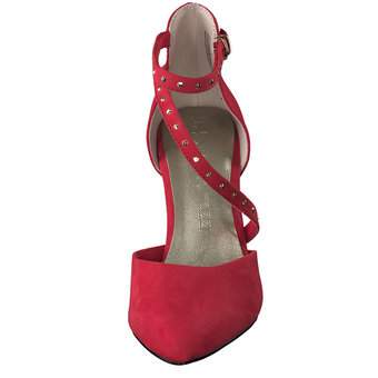 Marco Tozzi Spangenpumps in rot