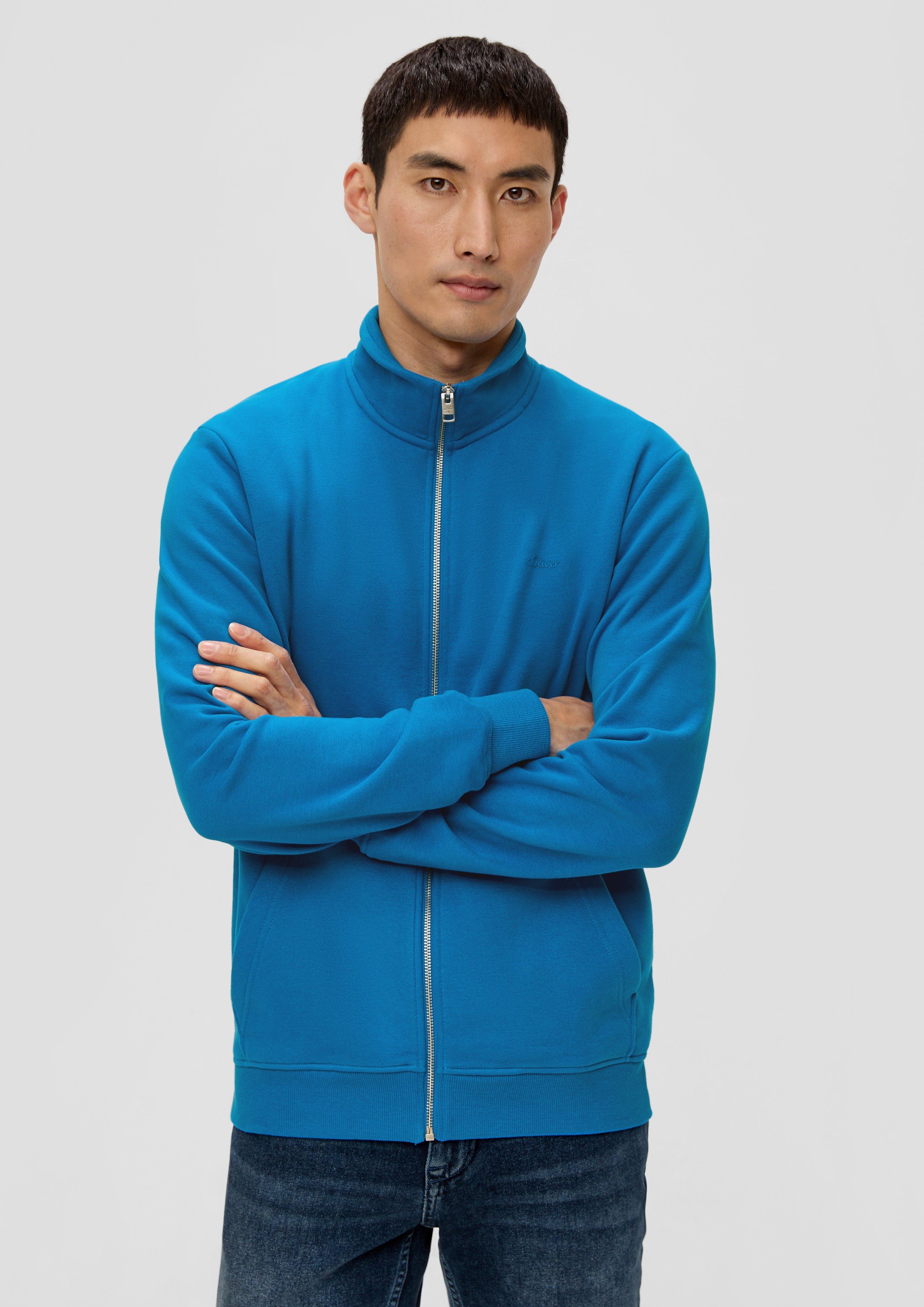 Sweatshirt Jacke im Regular Fit  2138655-5524