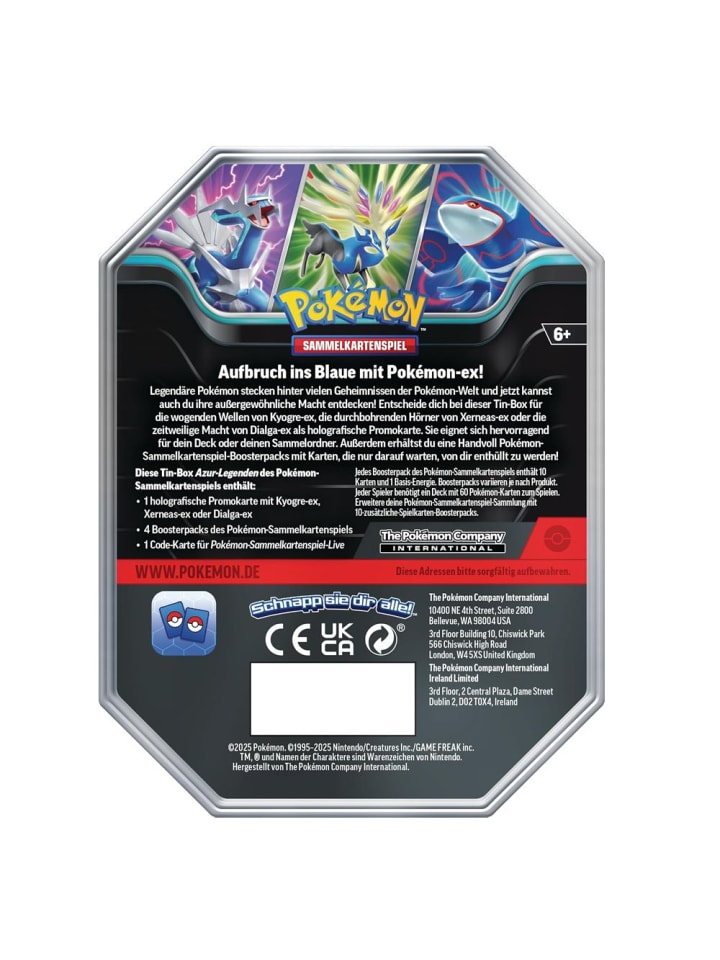 Pokémon Tin Box Dialga | Pokemon | Sammel-Karten | Kollektion deutsch günstig kaufen onesize
