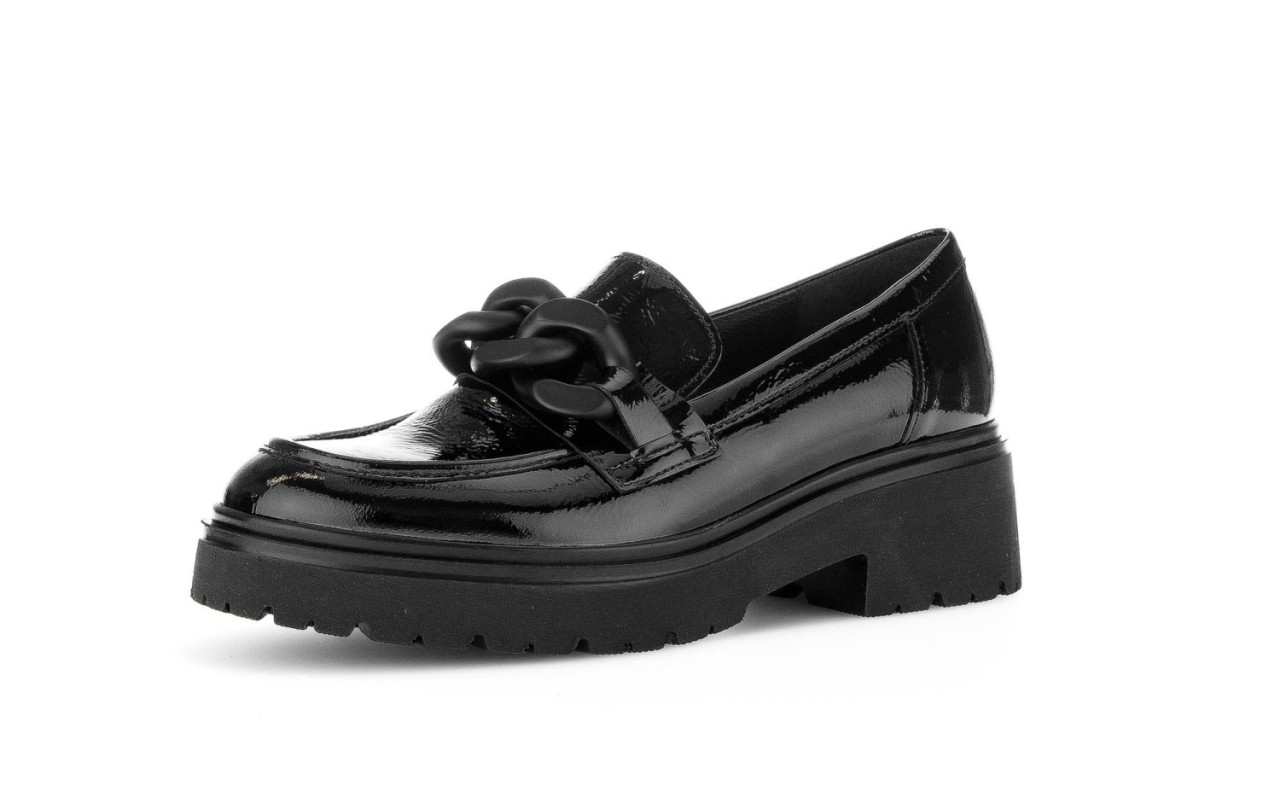 GABOR Sportliche Slipper schwarz